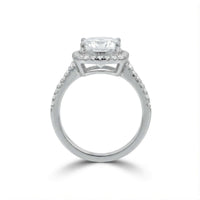 Thumbnail for Cushion cut engagement ring — product photo on a white background