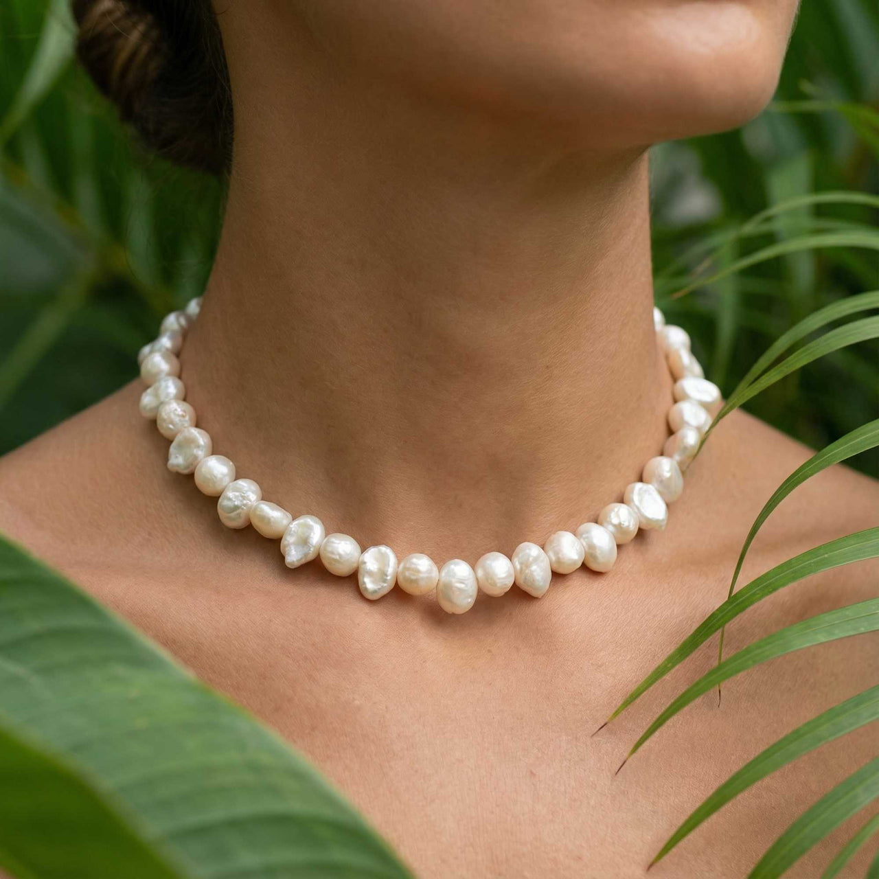 Sunseeker Pearl Choker