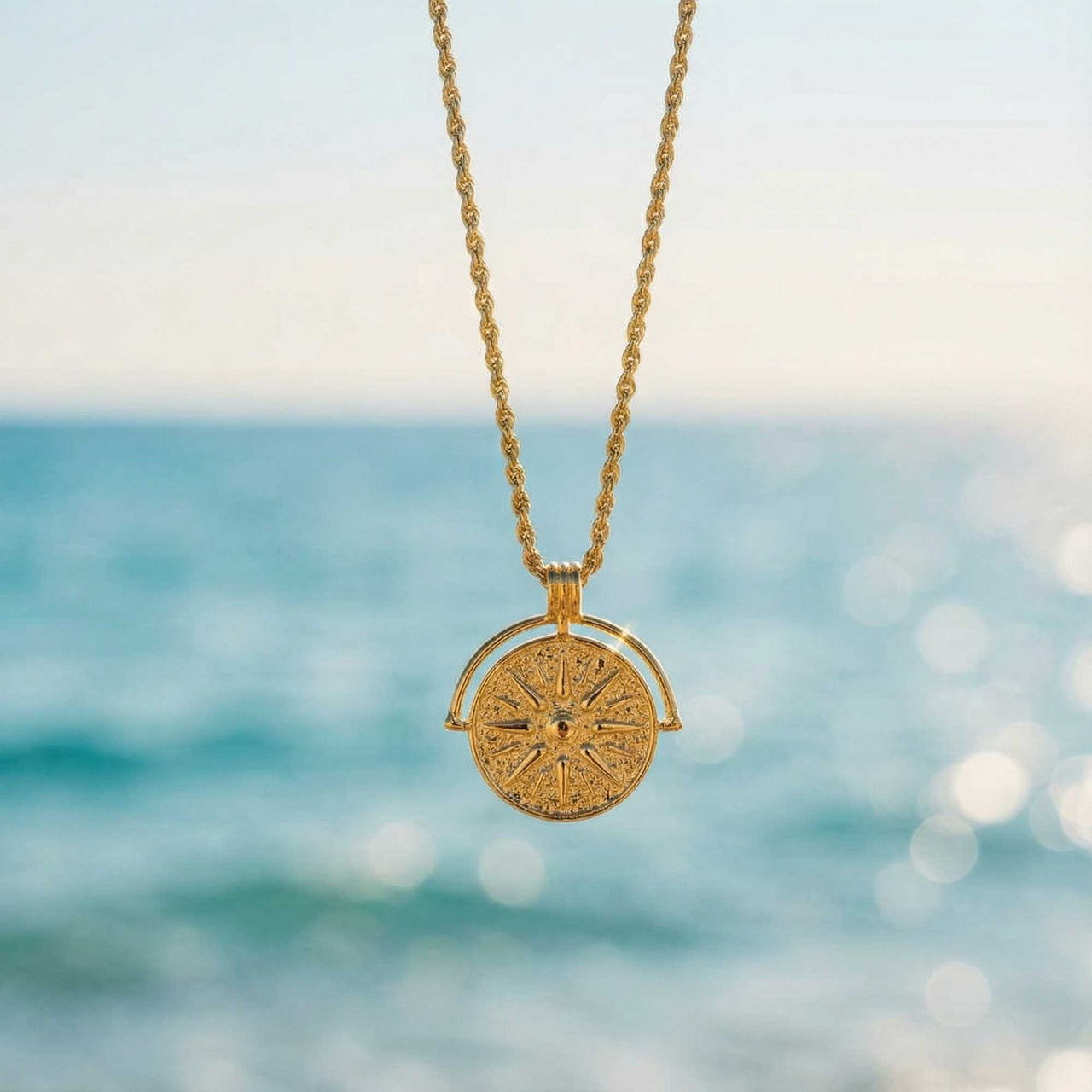 Golden Sun Necklace