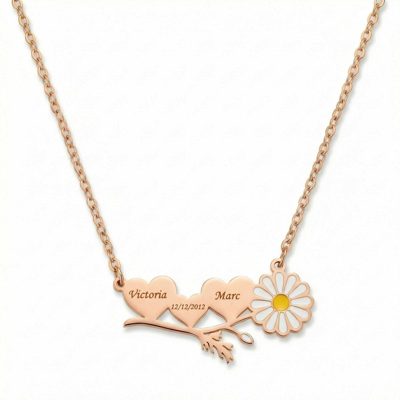 Daisy Name Necklace