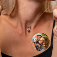 Thumbnail for Reindeer Photo Necklace