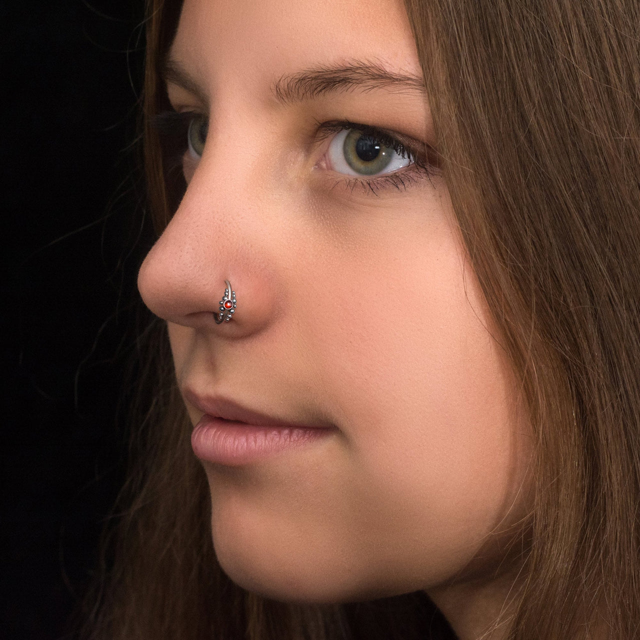 Silver Nose Ring