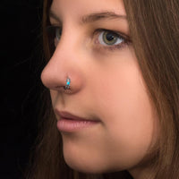 Thumbnail for Opal Nose Ring