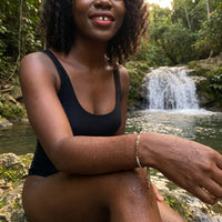 Thumbnail for Adjustable bracelet — worn in the water, waterproof, rose gold | SKU: lanature-rg