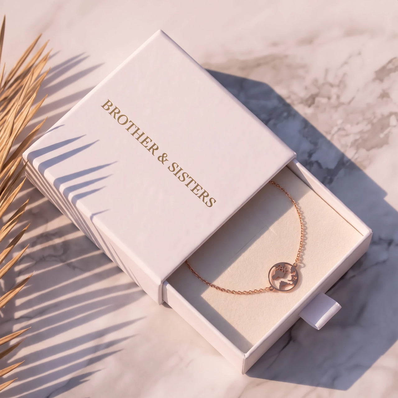 Dainty bracelet — in the gift box, rose gold | SKU: 22665062-rose-gold