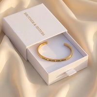 Thumbnail for Loyal brave true — in the gift box, gold | SKU: lbat-rg