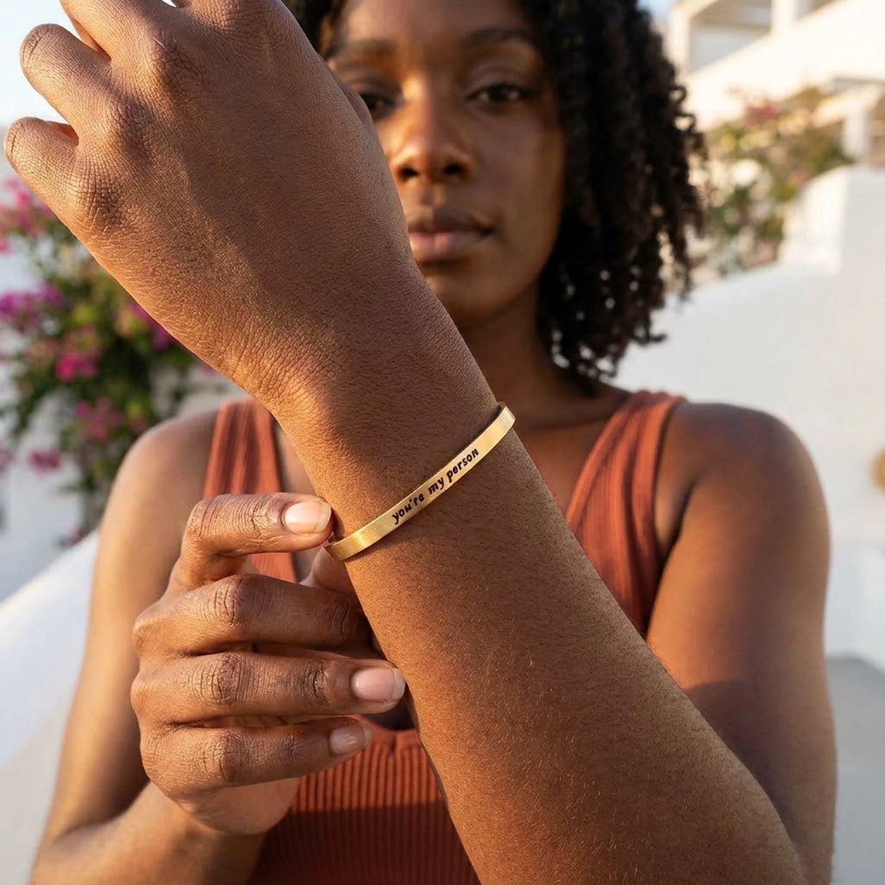 Gifts for best friend — worn, everyday gesture, gold | SKU: 8174603-gold-color